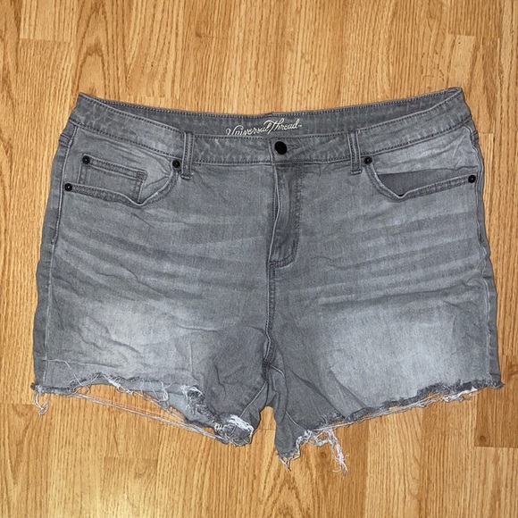 Universal Thread Pants - Gray Jean Shorts